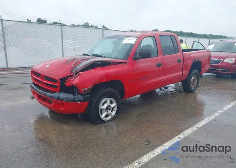 2000 Dodge Dakota Slt/Sport from USA, damaged, VIN 1B7HG2AZ4YS711580